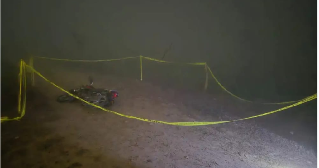 मुठभेड़ में आरोपी की बाइक 