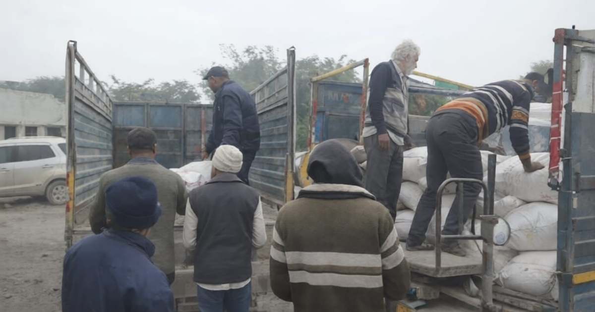 सरकारी राशन की कालाबाजारी में खेरागढ़ क्षेत्र से बरामद 29 कुंतल चावल