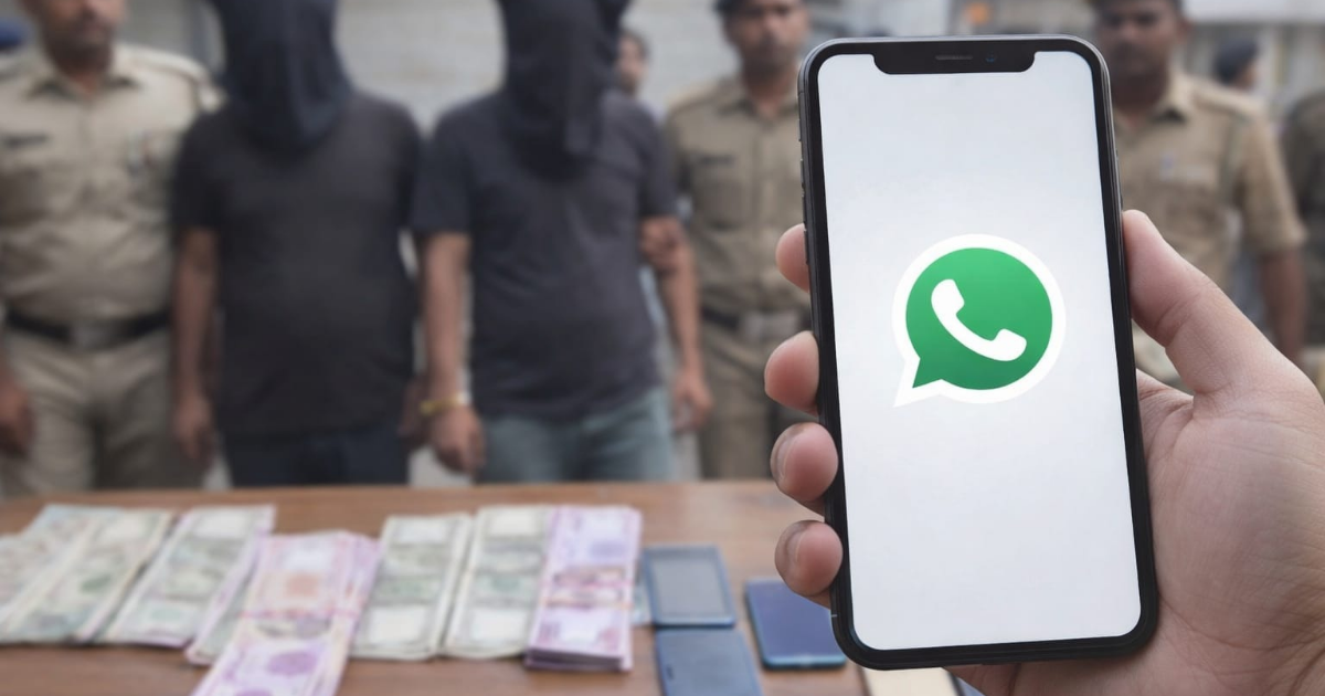 Agra Crime: व्हाट्सएप एपीके ठगी में गिरफ्तारी