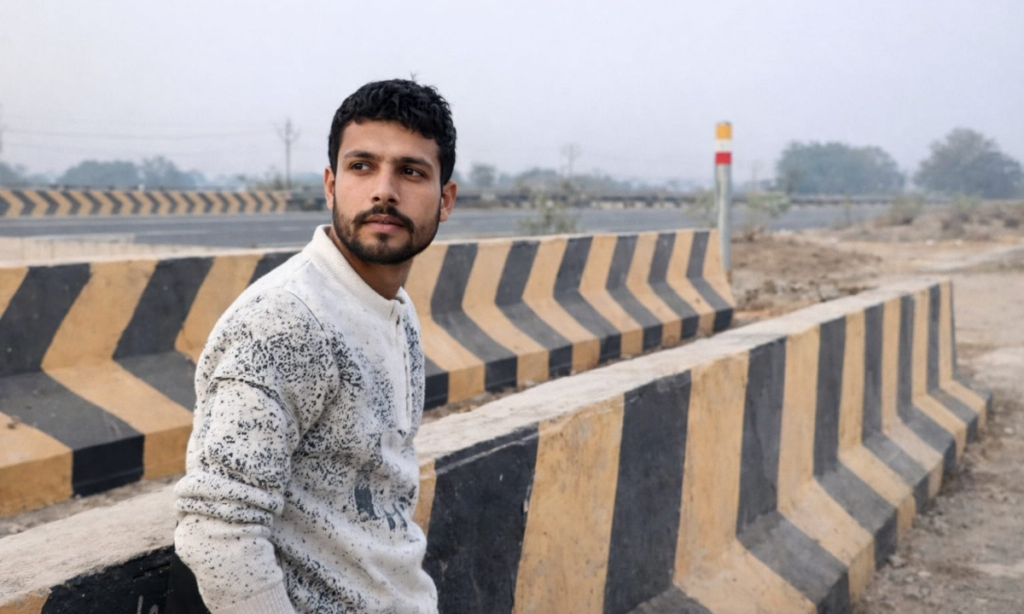 आगरा युवक लवकेश की फाइल फोटो