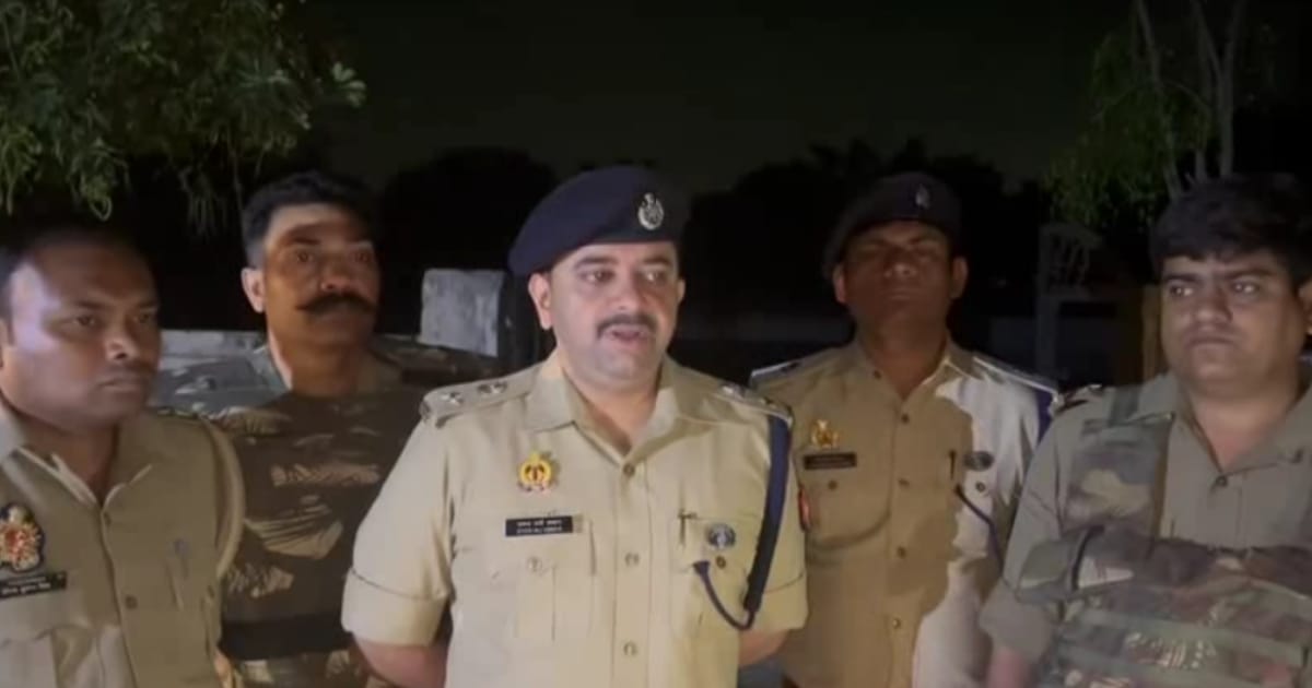 Agra Crime: आगरा एनकाउंटर में पुलिस का बयान