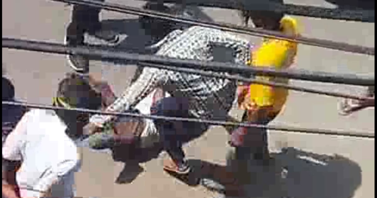 Agra News: आगरा में बैंड संचालक पर हमला CCTV में कैद