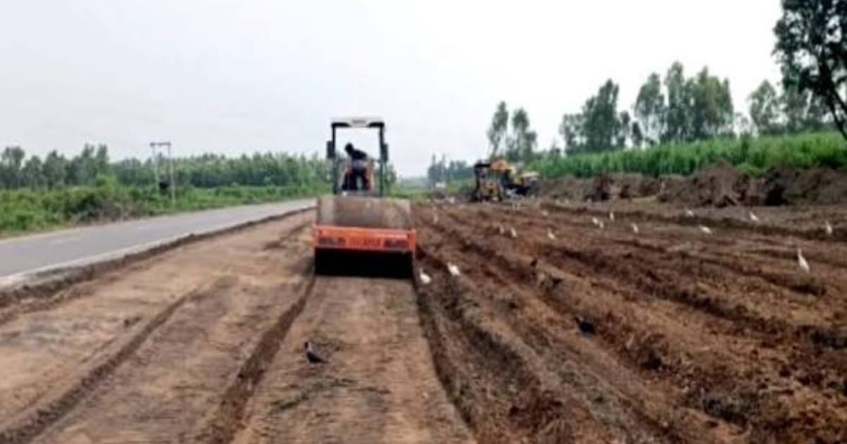 Agra News: आगरा जलेसर रोड निर्माण परियोजना