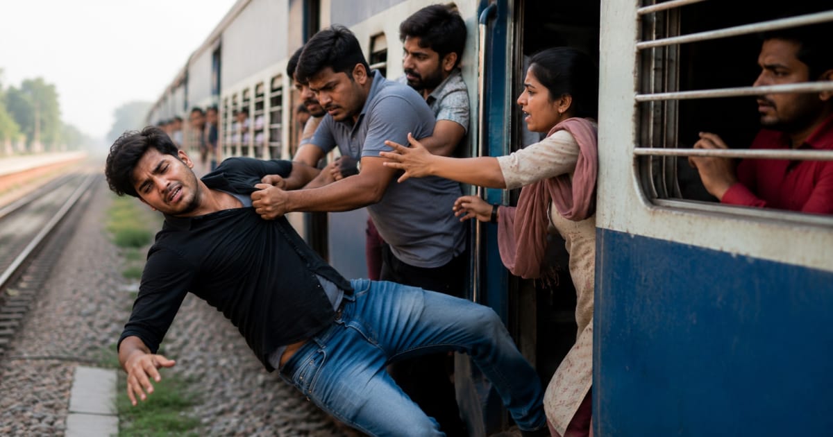 आगरा ट्रेन सीट विवाद